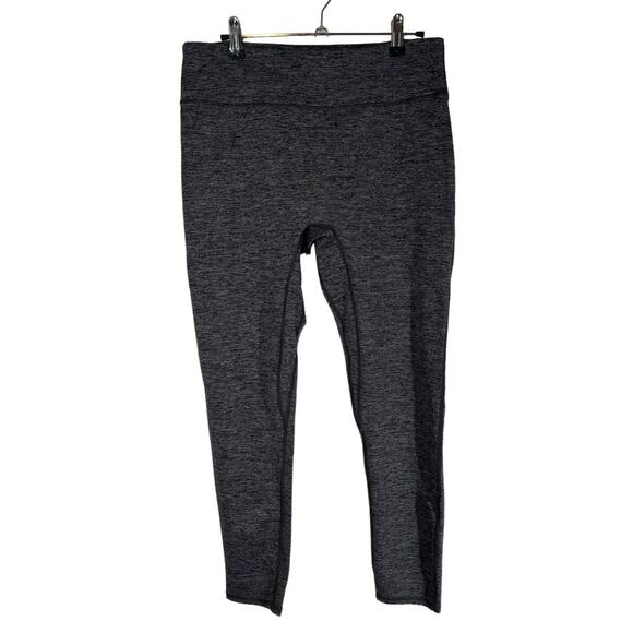 Feat Solace Leggings Heather Charcoal Gray High Rise Large - Picture 5 of 10